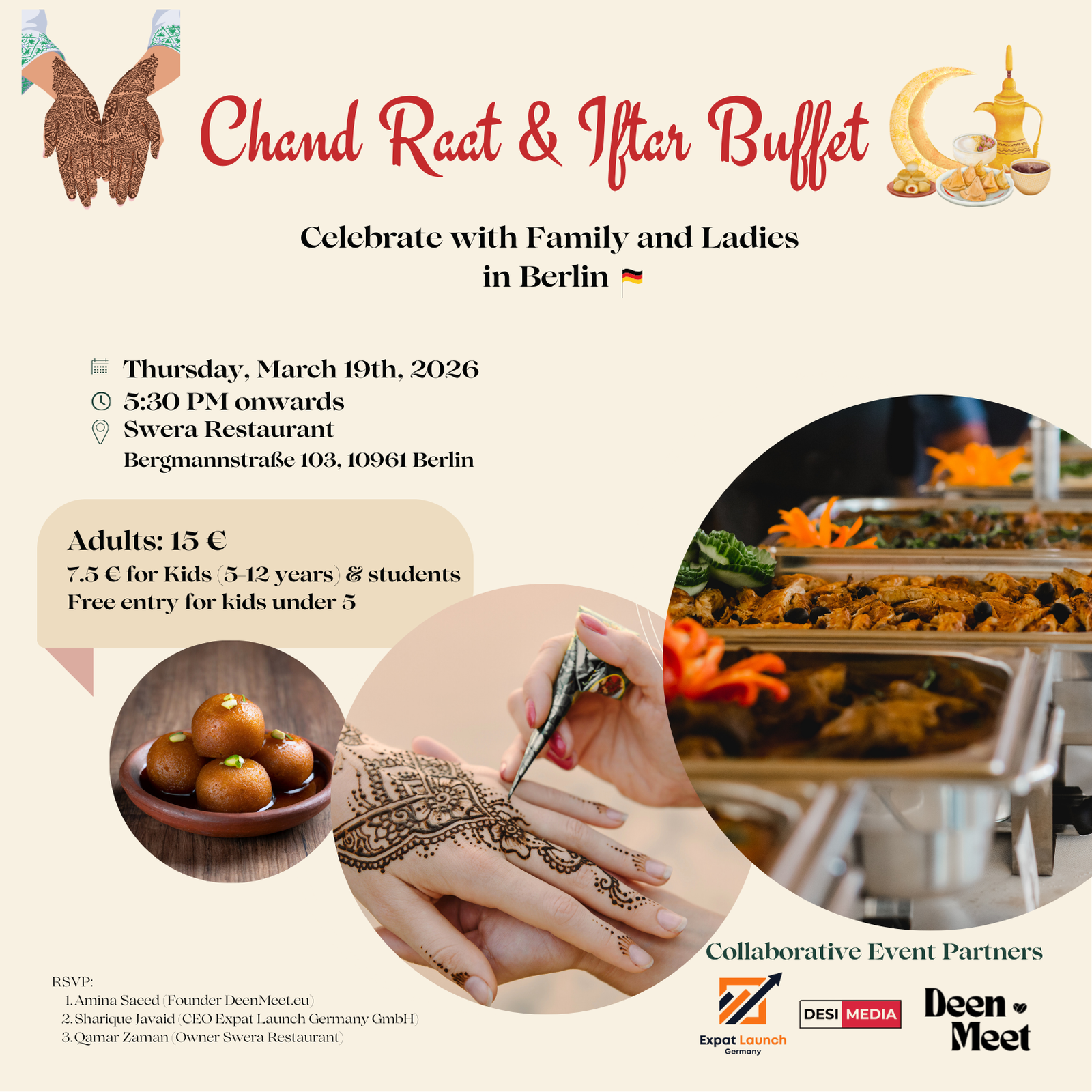 chand raat & iftar buffet